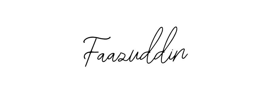 You should practise on your own different ways (Bearetta-2O07w) to write your name (Faazuddin) in signature. don't let someone else do it for you. Faazuddin signature style 12 images and pictures png