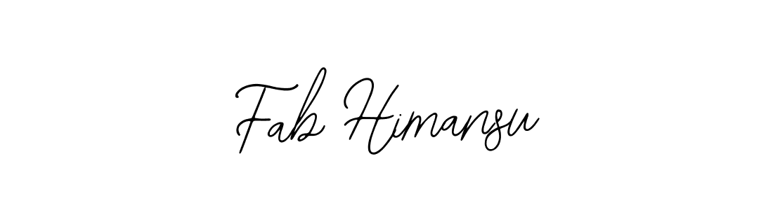 Create a beautiful signature design for name Fab Himansu. With this signature (Bearetta-2O07w) fonts, you can make a handwritten signature for free. Fab Himansu signature style 12 images and pictures png