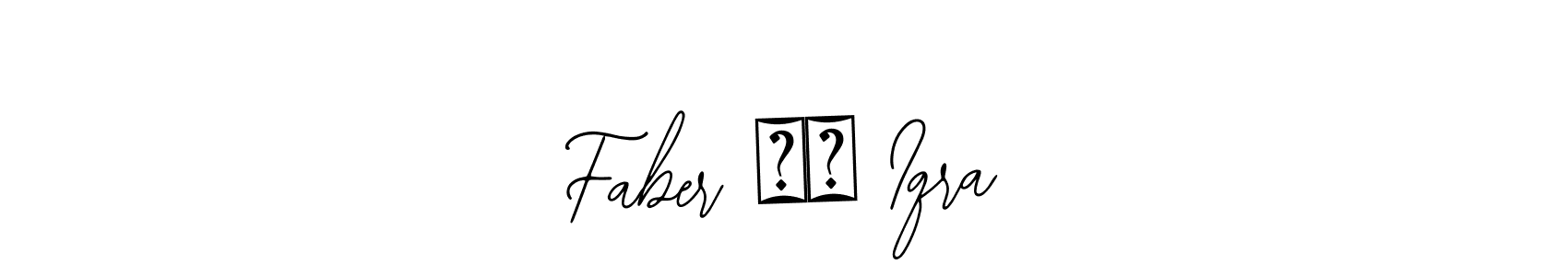 if you are searching for the best signature style for your name Faber ❤️ Iqra. so please give up your signature search. here we have designed multiple signature styles  using Bearetta-2O07w. Faber ❤️ Iqra signature style 12 images and pictures png