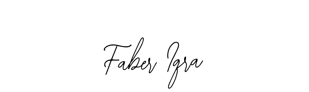 It looks lik you need a new signature style for name Faber Iqra. Design unique handwritten (Bearetta-2O07w) signature with our free signature maker in just a few clicks. Faber Iqra signature style 12 images and pictures png