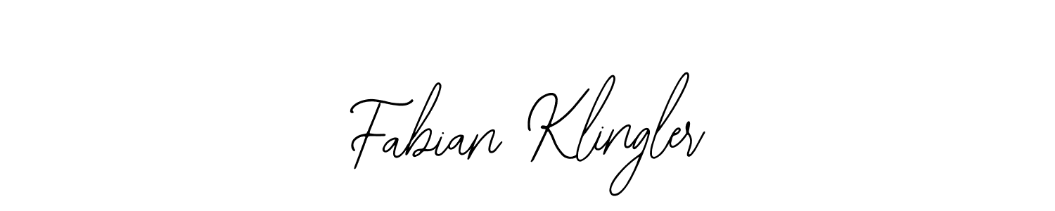 Fabian Klingler stylish signature style. Best Handwritten Sign (Bearetta-2O07w) for my name. Handwritten Signature Collection Ideas for my name Fabian Klingler. Fabian Klingler signature style 12 images and pictures png