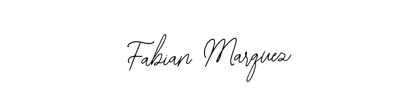 Design your own signature with our free online signature maker. With this signature software, you can create a handwritten (Bearetta-2O07w) signature for name Fabian Marquez. Fabian Marquez signature style 12 images and pictures png