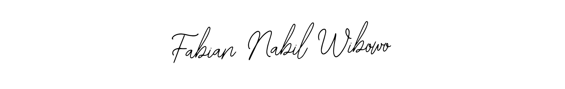 The best way (Bearetta-2O07w) to make a short signature is to pick only two or three words in your name. The name Fabian Nabil Wibowo include a total of six letters. For converting this name. Fabian Nabil Wibowo signature style 12 images and pictures png