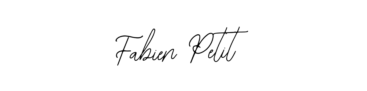 The best way (Bearetta-2O07w) to make a short signature is to pick only two or three words in your name. The name Fabien Petit include a total of six letters. For converting this name. Fabien Petit signature style 12 images and pictures png