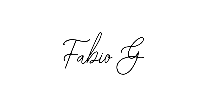 It looks lik you need a new signature style for name Fabio G. Design unique handwritten (Bearetta-2O07w) signature with our free signature maker in just a few clicks. Fabio G signature style 12 images and pictures png
