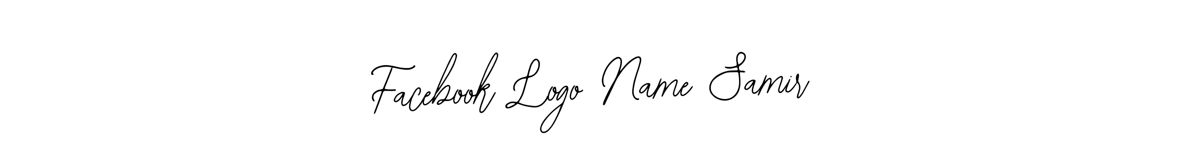 Use a signature maker to create a handwritten signature online. With this signature software, you can design (Bearetta-2O07w) your own signature for name Facebook Logo Name Samir. Facebook Logo Name Samir signature style 12 images and pictures png
