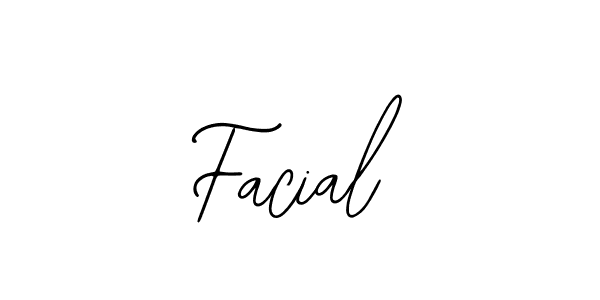 if you are searching for the best signature style for your name Facial. so please give up your signature search. here we have designed multiple signature styles  using Bearetta-2O07w. Facial signature style 12 images and pictures png