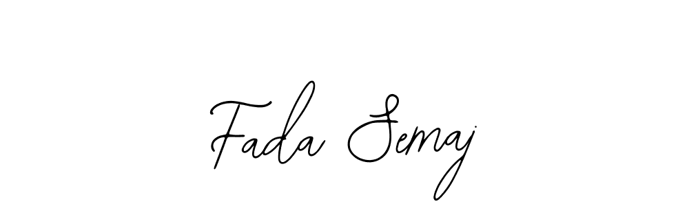 Also we have Fada Semaj name is the best signature style. Create professional handwritten signature collection using Bearetta-2O07w autograph style. Fada Semaj signature style 12 images and pictures png