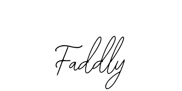 You should practise on your own different ways (Bearetta-2O07w) to write your name (Faddly) in signature. don't let someone else do it for you. Faddly signature style 12 images and pictures png