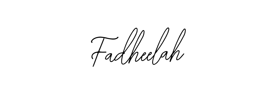 How to Draw Fadheelah signature style? Bearetta-2O07w is a latest design signature styles for name Fadheelah. Fadheelah signature style 12 images and pictures png