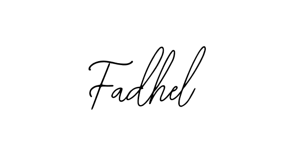 if you are searching for the best signature style for your name Fadhel. so please give up your signature search. here we have designed multiple signature styles  using Bearetta-2O07w. Fadhel signature style 12 images and pictures png