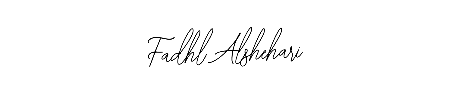 Design your own signature with our free online signature maker. With this signature software, you can create a handwritten (Bearetta-2O07w) signature for name Fadhl Alshehari. Fadhl Alshehari signature style 12 images and pictures png