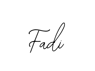 How to make Fadi signature? Bearetta-2O07w is a professional autograph style. Create handwritten signature for Fadi name. Fadi signature style 12 images and pictures png