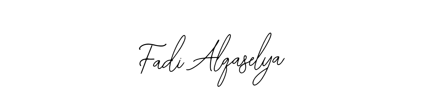 Use a signature maker to create a handwritten signature online. With this signature software, you can design (Bearetta-2O07w) your own signature for name Fadi Alqaselya. Fadi Alqaselya signature style 12 images and pictures png