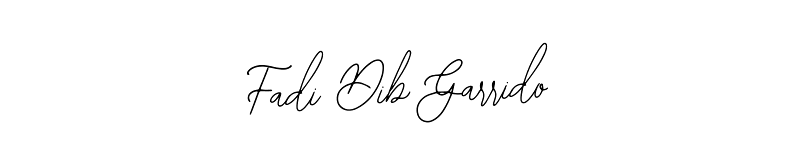 Use a signature maker to create a handwritten signature online. With this signature software, you can design (Bearetta-2O07w) your own signature for name Fadi Dib Garrido. Fadi Dib Garrido signature style 12 images and pictures png