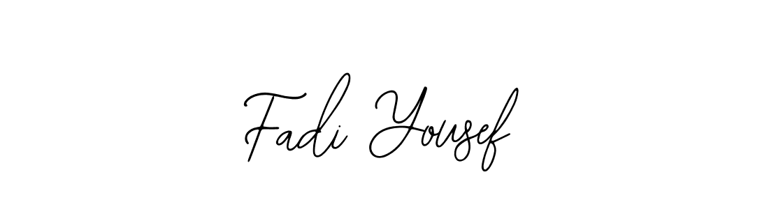 The best way (Bearetta-2O07w) to make a short signature is to pick only two or three words in your name. The name Fadi Yousef include a total of six letters. For converting this name. Fadi Yousef signature style 12 images and pictures png