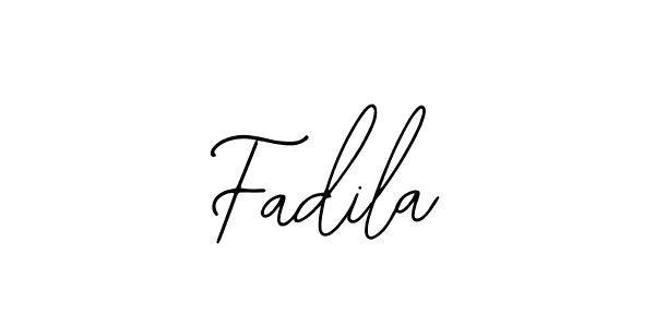 You should practise on your own different ways (Bearetta-2O07w) to write your name (Fadila) in signature. don't let someone else do it for you. Fadila signature style 12 images and pictures png