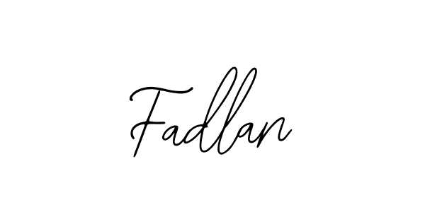 Create a beautiful signature design for name Fadlan. With this signature (Bearetta-2O07w) fonts, you can make a handwritten signature for free. Fadlan signature style 12 images and pictures png