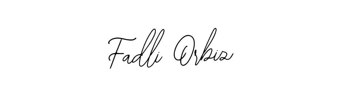 Use a signature maker to create a handwritten signature online. With this signature software, you can design (Bearetta-2O07w) your own signature for name Fadli Orbiz. Fadli Orbiz signature style 12 images and pictures png