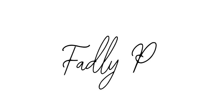 Similarly Bearetta-2O07w is the best handwritten signature design. Signature creator online .You can use it as an online autograph creator for name Fadly P. Fadly P signature style 12 images and pictures png