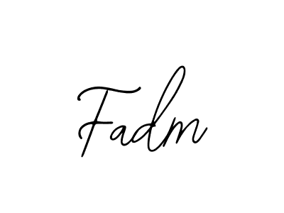 It looks lik you need a new signature style for name Fadm. Design unique handwritten (Bearetta-2O07w) signature with our free signature maker in just a few clicks. Fadm signature style 12 images and pictures png