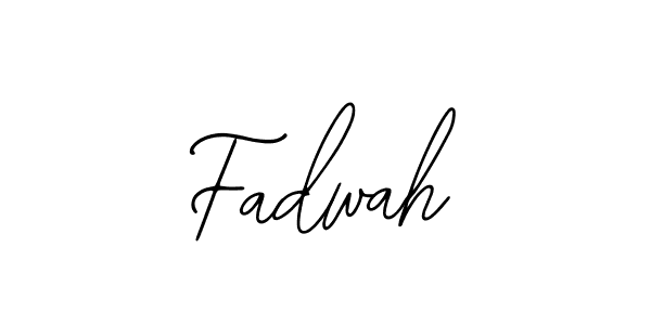 Use a signature maker to create a handwritten signature online. With this signature software, you can design (Bearetta-2O07w) your own signature for name Fadwah. Fadwah signature style 12 images and pictures png