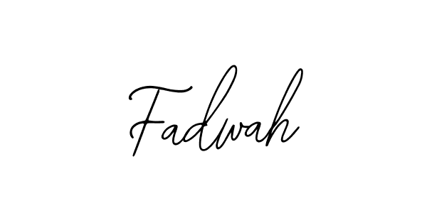 Make a beautiful signature design for name Fadwah. Use this online signature maker to create a handwritten signature for free. Fadwah signature style 12 images and pictures png