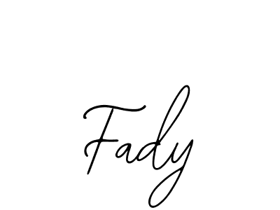 Use a signature maker to create a handwritten signature online. With this signature software, you can design (Bearetta-2O07w) your own signature for name Fady. Fady signature style 12 images and pictures png