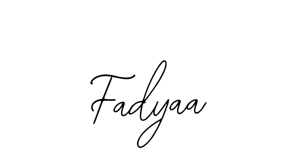 How to make Fadyaa name signature. Use Bearetta-2O07w style for creating short signs online. This is the latest handwritten sign. Fadyaa signature style 12 images and pictures png