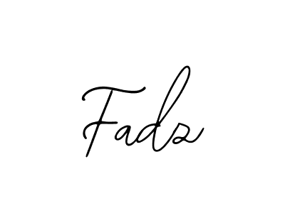 Create a beautiful signature design for name Fadz. With this signature (Bearetta-2O07w) fonts, you can make a handwritten signature for free. Fadz signature style 12 images and pictures png