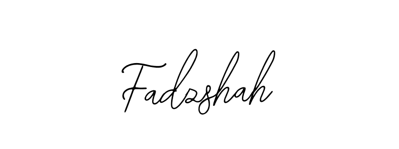 You should practise on your own different ways (Bearetta-2O07w) to write your name (Fadzshah) in signature. don't let someone else do it for you. Fadzshah signature style 12 images and pictures png