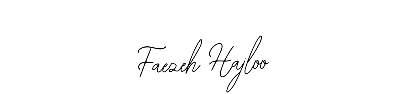 Design your own signature with our free online signature maker. With this signature software, you can create a handwritten (Bearetta-2O07w) signature for name Faezeh Hajloo. Faezeh Hajloo signature style 12 images and pictures png