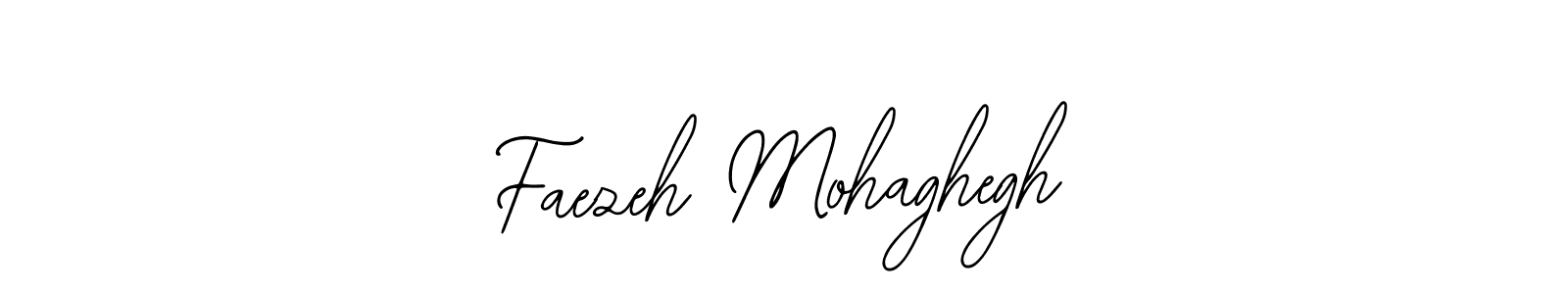 How to make Faezeh Mohaghegh name signature. Use Bearetta-2O07w style for creating short signs online. This is the latest handwritten sign. Faezeh Mohaghegh signature style 12 images and pictures png