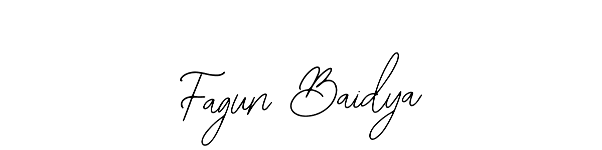 This is the best signature style for the Fagun Baidya name. Also you like these signature font (Bearetta-2O07w). Mix name signature. Fagun Baidya signature style 12 images and pictures png