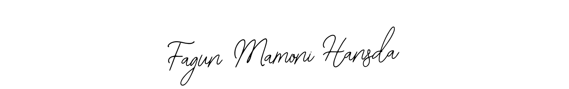 Also You can easily find your signature by using the search form. We will create Fagun Mamoni Hansda name handwritten signature images for you free of cost using Bearetta-2O07w sign style. Fagun Mamoni Hansda signature style 12 images and pictures png