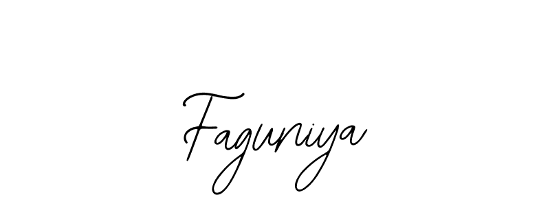 Similarly Bearetta-2O07w is the best handwritten signature design. Signature creator online .You can use it as an online autograph creator for name Faguniya. Faguniya signature style 12 images and pictures png