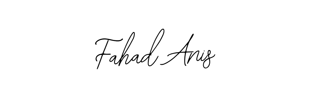 Create a beautiful signature design for name Fahad Anis. With this signature (Bearetta-2O07w) fonts, you can make a handwritten signature for free. Fahad Anis signature style 12 images and pictures png