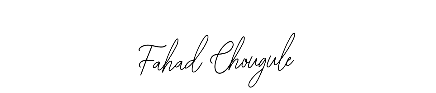 Use a signature maker to create a handwritten signature online. With this signature software, you can design (Bearetta-2O07w) your own signature for name Fahad Chougule. Fahad Chougule signature style 12 images and pictures png