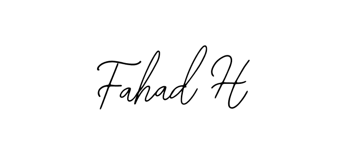 This is the best signature style for the Fahad H name. Also you like these signature font (Bearetta-2O07w). Mix name signature. Fahad H signature style 12 images and pictures png