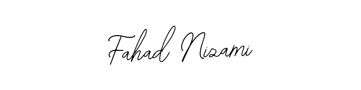 Design your own signature with our free online signature maker. With this signature software, you can create a handwritten (Bearetta-2O07w) signature for name Fahad Nizami. Fahad Nizami signature style 12 images and pictures png