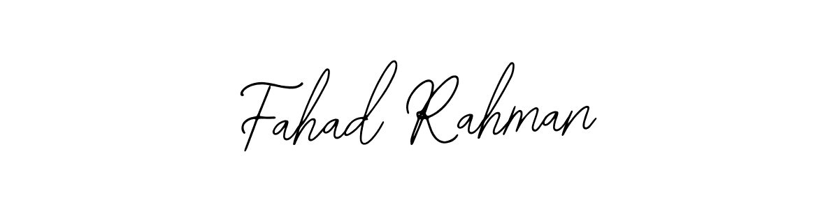 It looks lik you need a new signature style for name Fahad Rahman. Design unique handwritten (Bearetta-2O07w) signature with our free signature maker in just a few clicks. Fahad Rahman signature style 12 images and pictures png