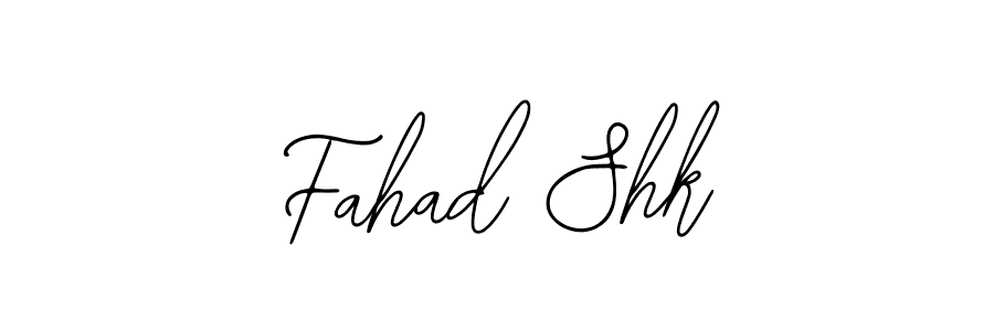 The best way (Bearetta-2O07w) to make a short signature is to pick only two or three words in your name. The name Fahad Shk include a total of six letters. For converting this name. Fahad Shk signature style 12 images and pictures png