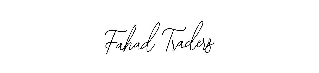How to make Fahad Traders name signature. Use Bearetta-2O07w style for creating short signs online. This is the latest handwritten sign. Fahad Traders signature style 12 images and pictures png