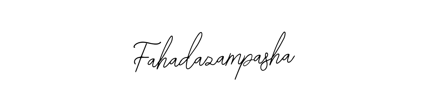 Make a beautiful signature design for name Fahadazampasha. With this signature (Bearetta-2O07w) style, you can create a handwritten signature for free. Fahadazampasha signature style 12 images and pictures png