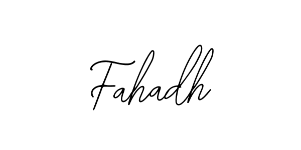 Also we have Fahadh name is the best signature style. Create professional handwritten signature collection using Bearetta-2O07w autograph style. Fahadh signature style 12 images and pictures png