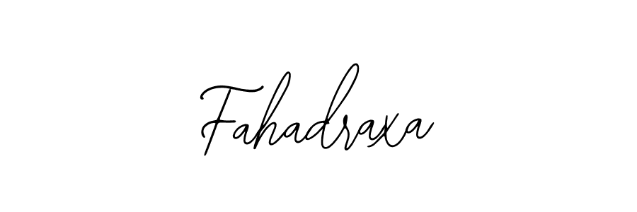 You should practise on your own different ways (Bearetta-2O07w) to write your name (Fahadraxa) in signature. don't let someone else do it for you. Fahadraxa signature style 12 images and pictures png