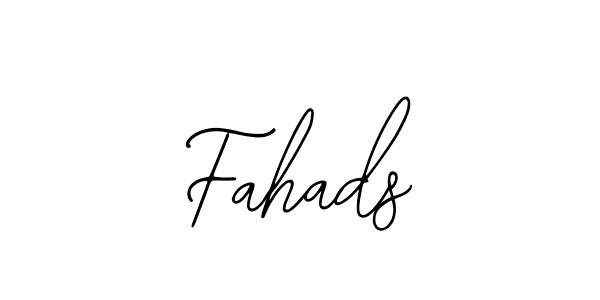 Make a beautiful signature design for name Fahads. Use this online signature maker to create a handwritten signature for free. Fahads signature style 12 images and pictures png