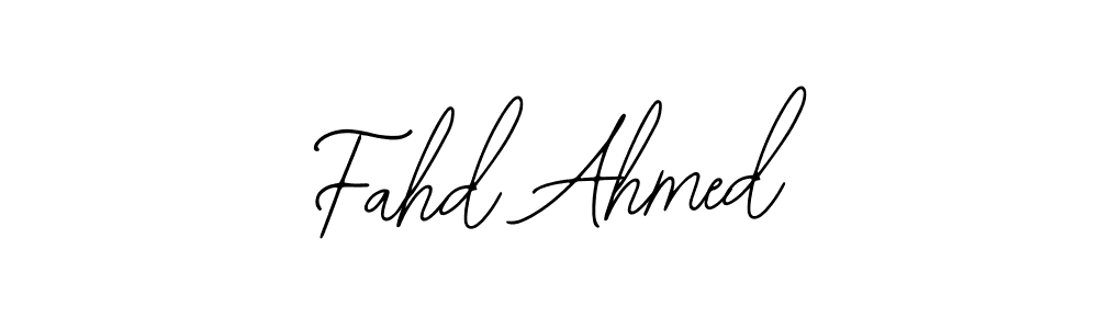 Also You can easily find your signature by using the search form. We will create Fahd Ahmed name handwritten signature images for you free of cost using Bearetta-2O07w sign style. Fahd Ahmed signature style 12 images and pictures png