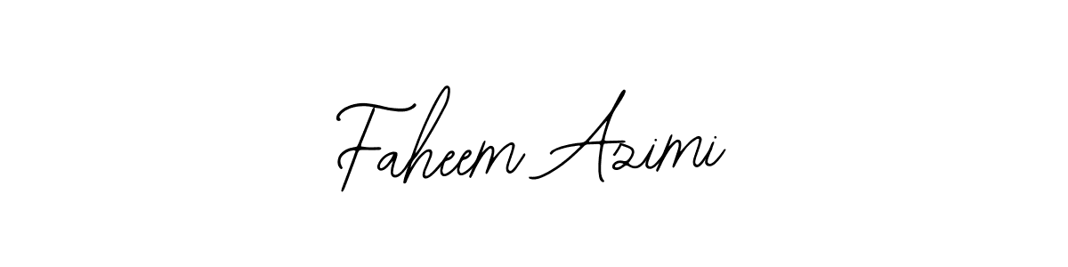 Make a beautiful signature design for name Faheem Azimi. With this signature (Bearetta-2O07w) style, you can create a handwritten signature for free. Faheem Azimi signature style 12 images and pictures png