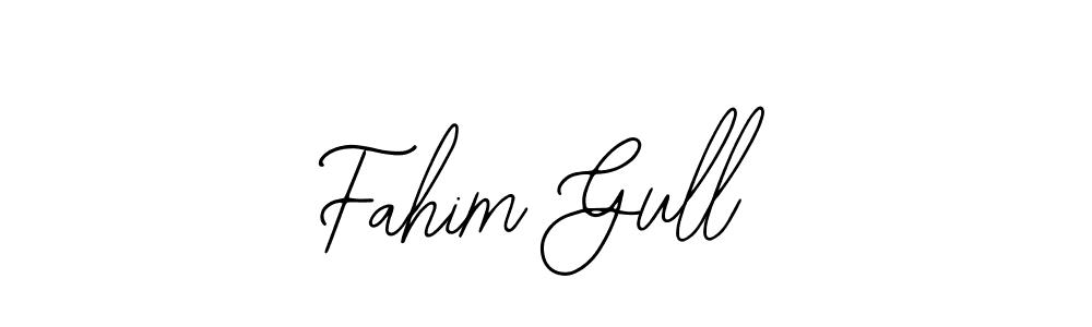Use a signature maker to create a handwritten signature online. With this signature software, you can design (Bearetta-2O07w) your own signature for name Fahim Gull. Fahim Gull signature style 12 images and pictures png